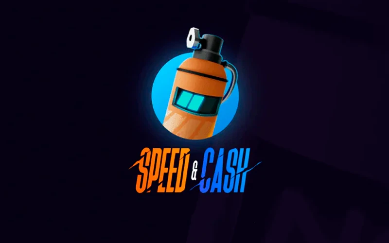 Race for rewards in the Speed & Cash slot game at 1win casino.