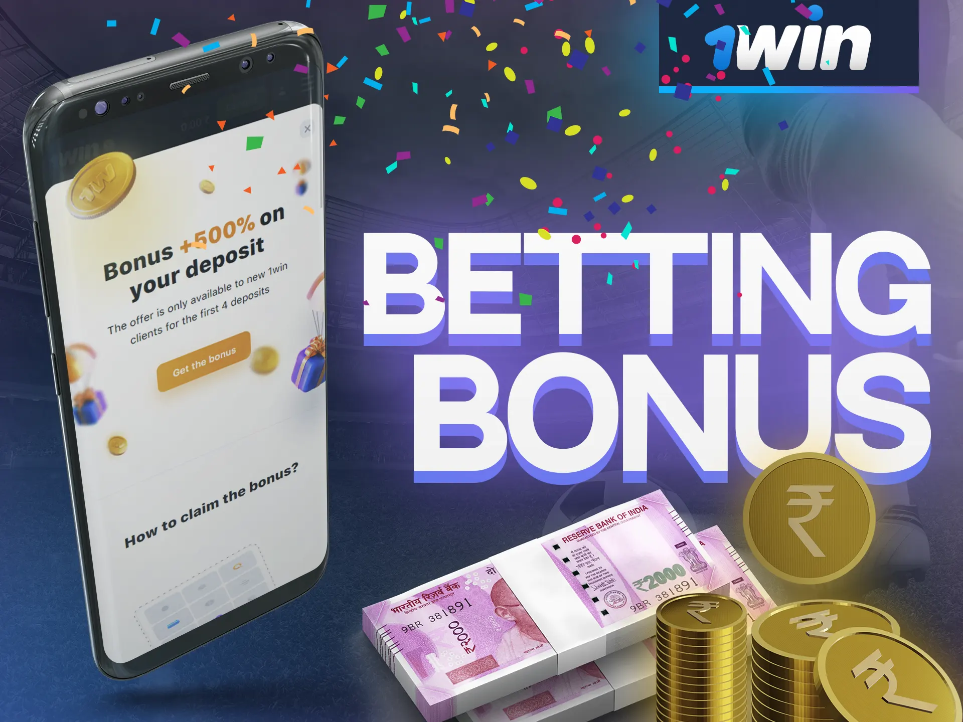 In the 1Win original app, get and use an incredibly profitable sports betting bonus.