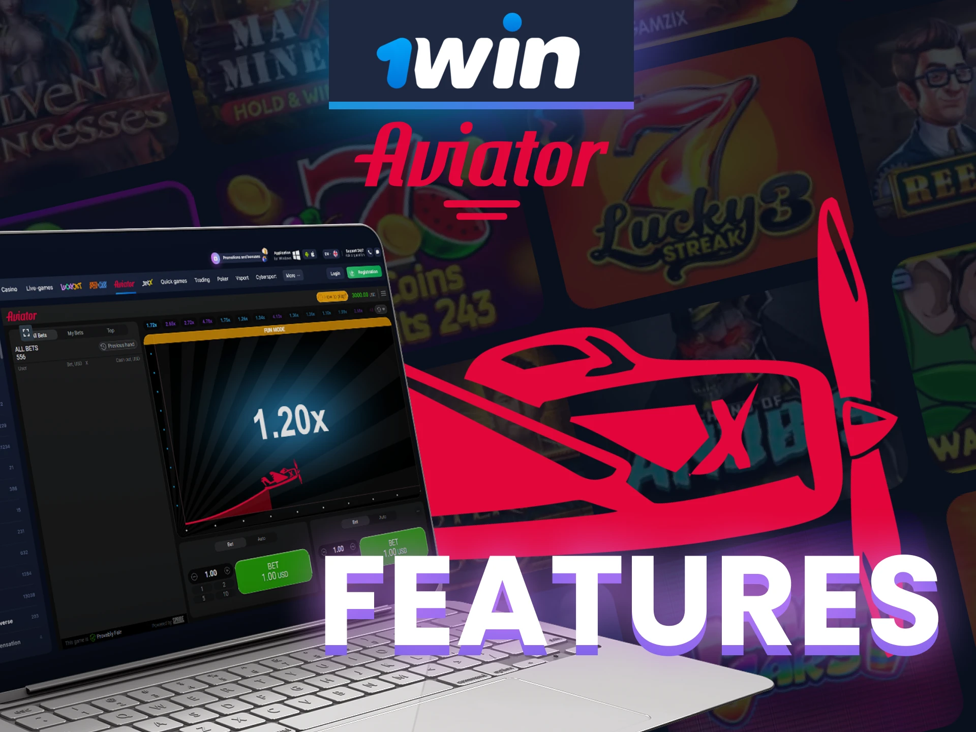 Users from India choose 1win Aviator as this game has its own features that affect the ability to increase the bankroll.