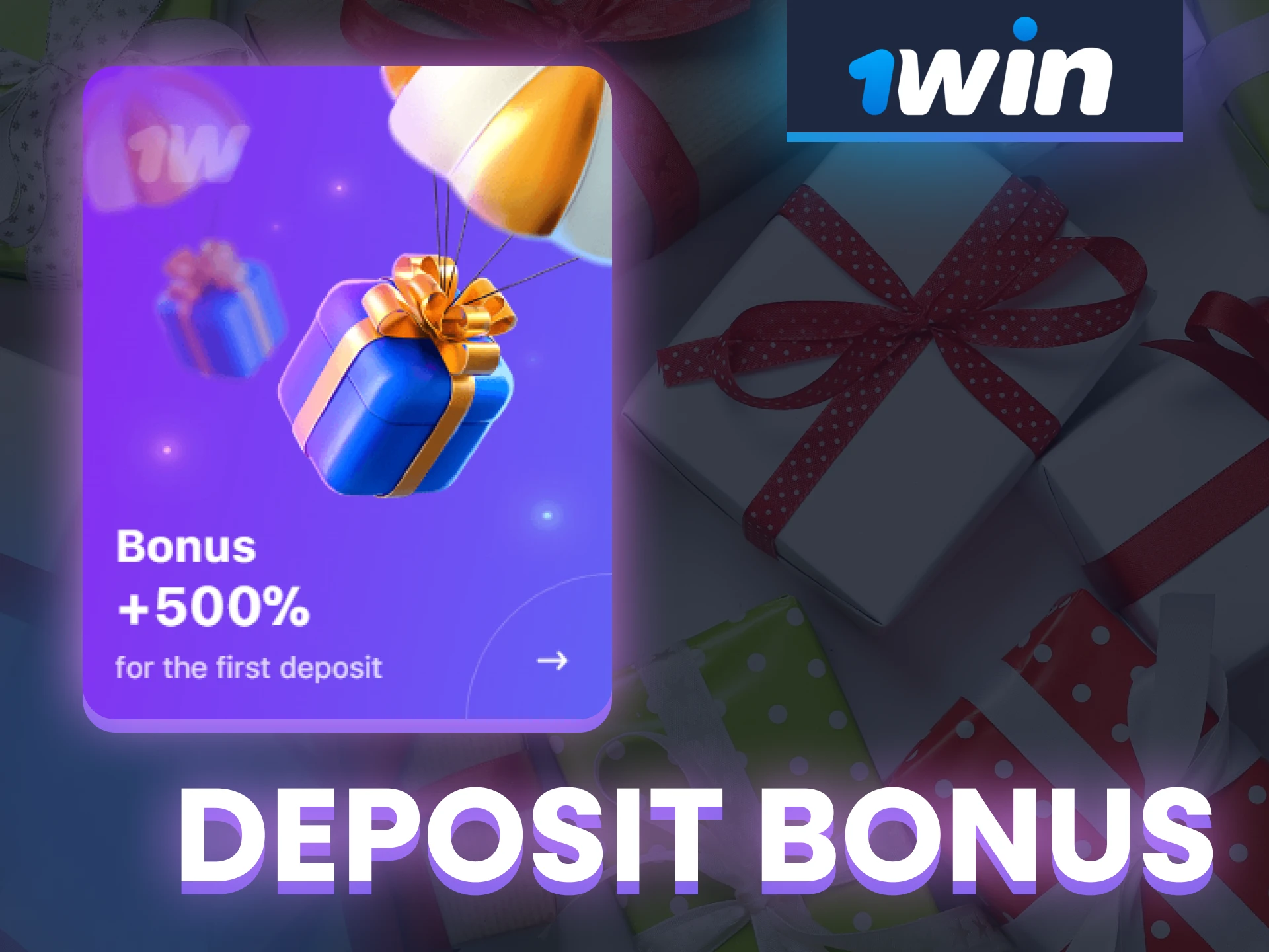 1win gives a bonus when replenishing a deposit to play in a live casino.