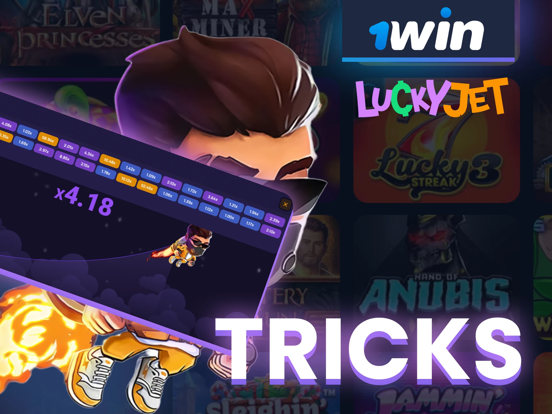 Lucky Jet 1win's simple tricks will help you understand the game and save your bankroll in the early stages of play.