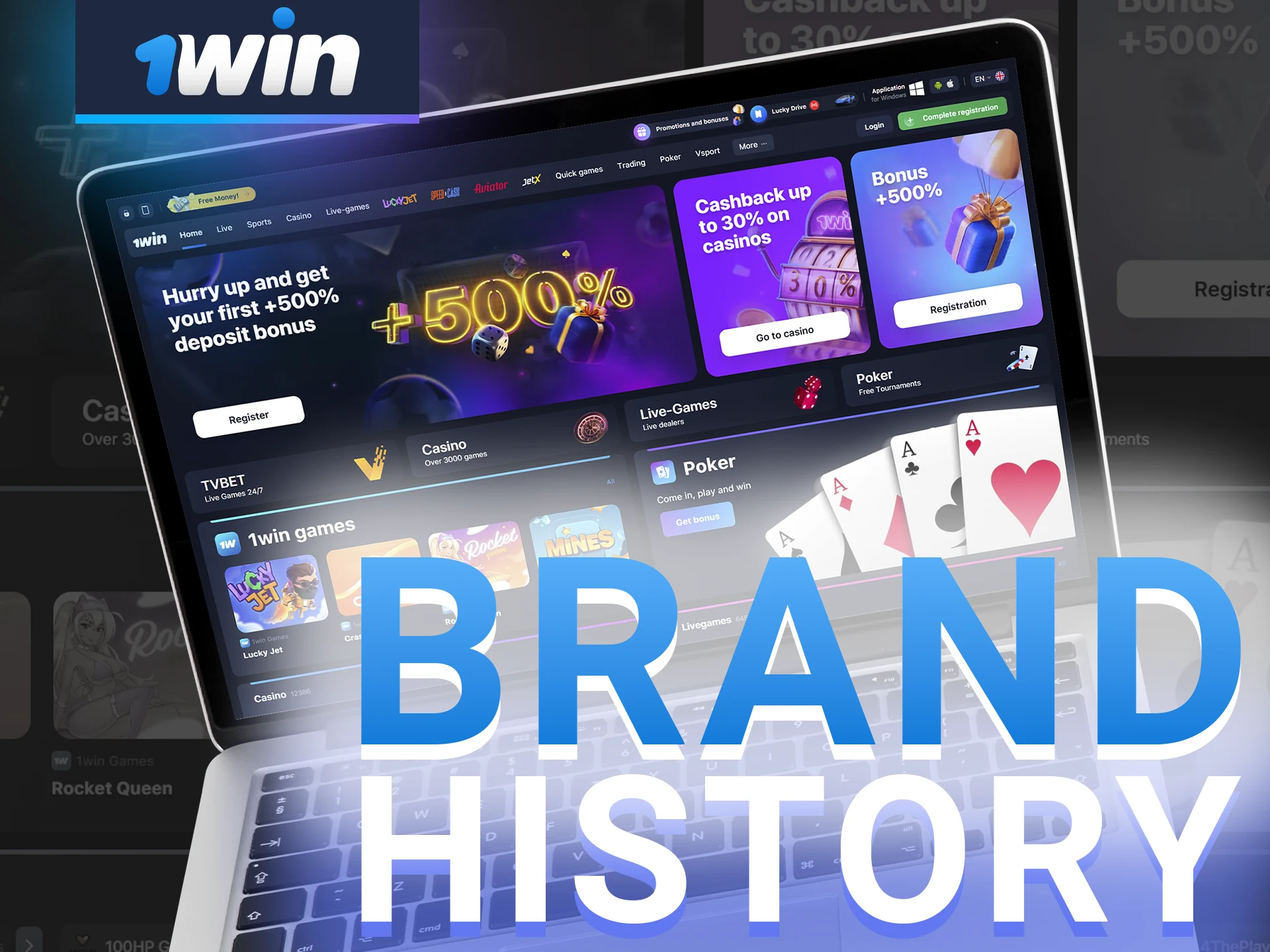 How the story of the 1win brand began.