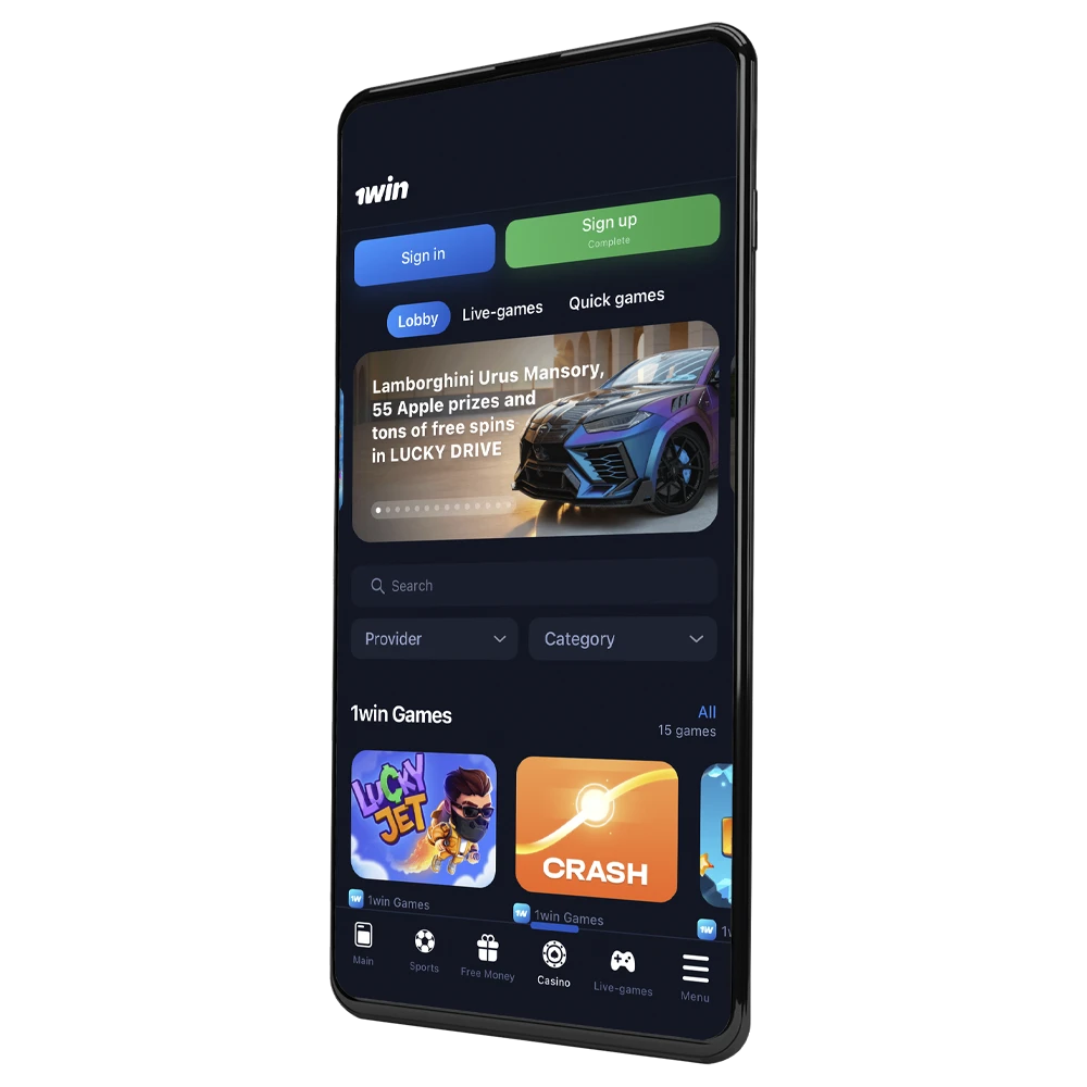Download 1win app for Android and iOS.