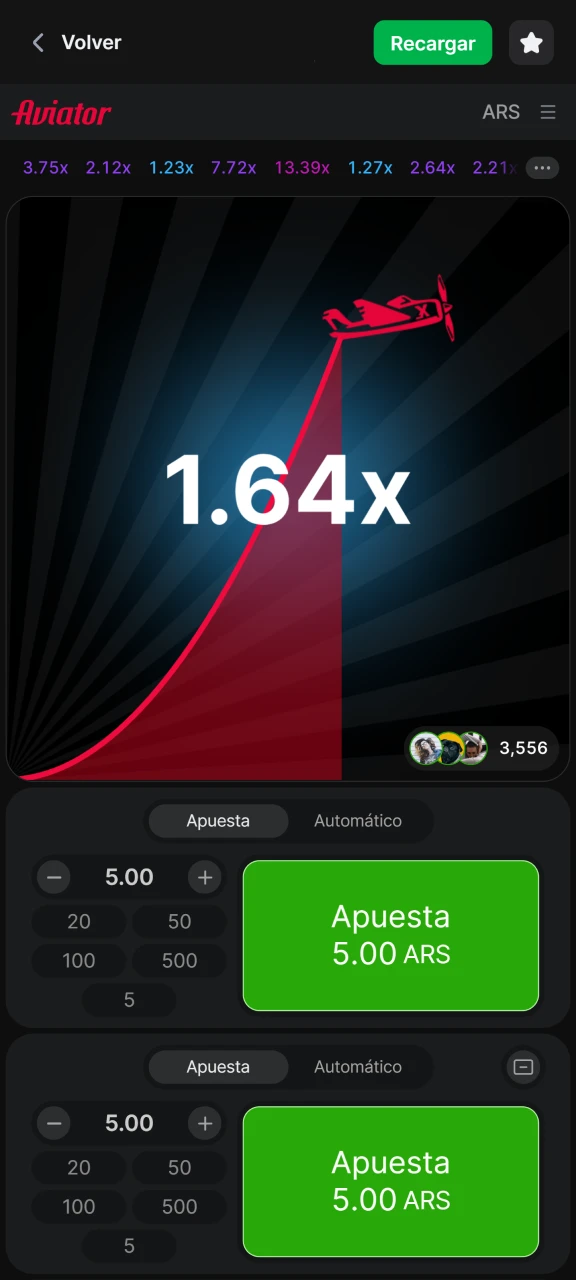 Juega y gana en el juego Aviator en 1Win Argentina.